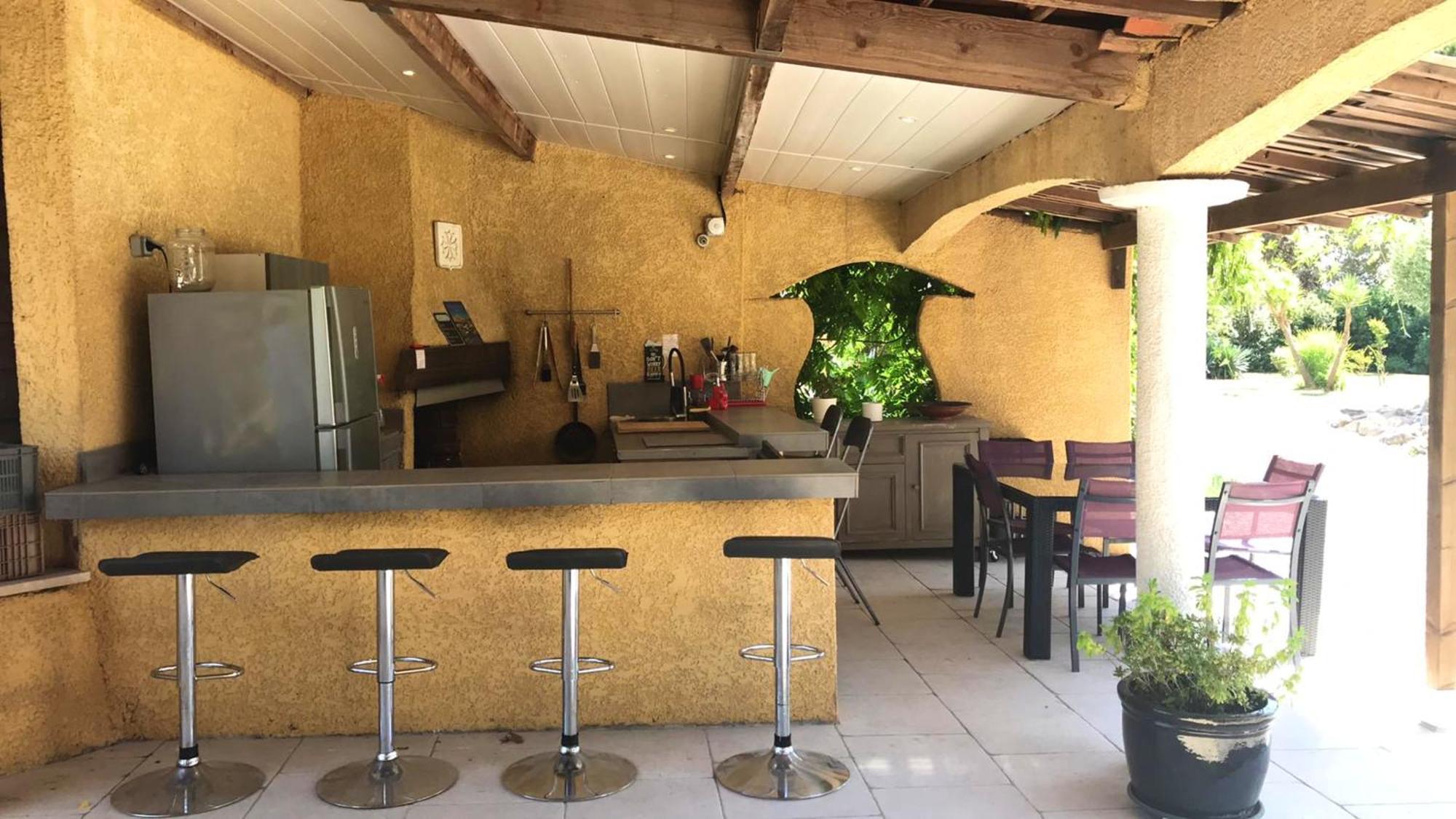 Villa Spacieuse A Beziers Avec Piscine Privee Et Jacuzzi Екстериор снимка
