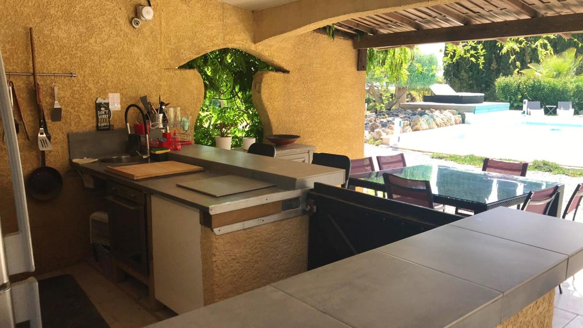 Villa Spacieuse A Beziers Avec Piscine Privee Et Jacuzzi Екстериор снимка
